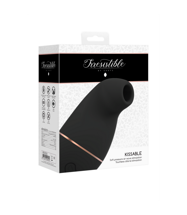 Irresistible Kissable Touchless Clitorisvibrator - Voor Intense en Veilige Stimulatie