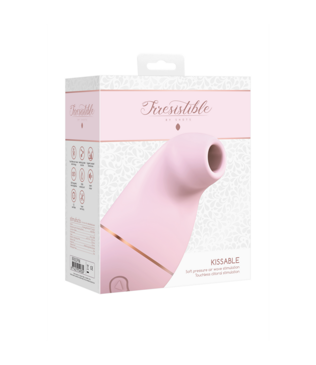 Irresistible Kissable Suction Clitoral Vibrator - 11 Intensity Levels, Waterproof