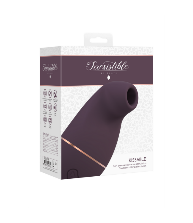 Irresistible Kissable Clitorisvibrator | 11 Intensiteitsniveaus & 100% Waterdicht
