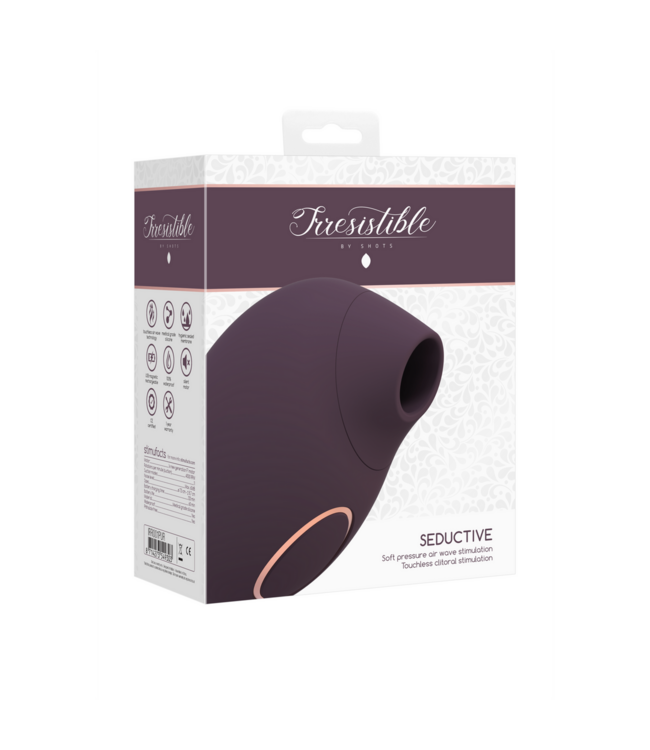 Irresistible Onweerstaanbare Air Pulse Vibrator – Voor Intense Orgasmes en Waterdicht Genot