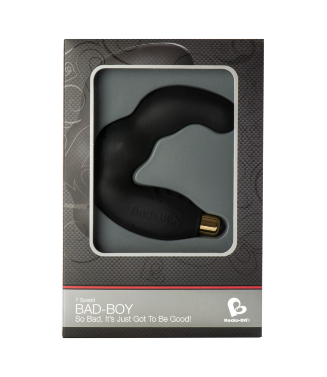 Rocks-Off Bad Boy P-Spot Stimulator | 7 Speeds, Waterproof, Soft Silicone