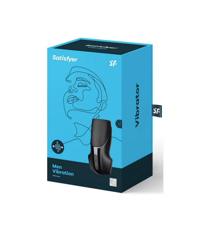 Satisfyer Mannen Penisvibrator Zwart | Ongekende Trillingen voor Intens Genot