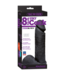 Doc Johnson CodeBlack Vac-U-Lock Dildo 20 cm - Realistisch & Veilig UR3® Materiaal