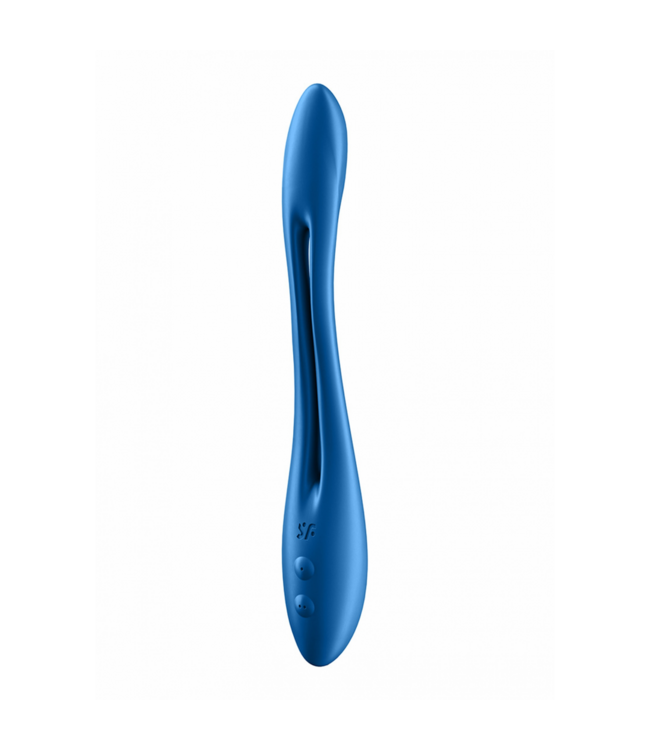 Satisfyer Elastic Game Donkerblauw | 14-in-1 Multifunctionele Multivibrator voor Iedereen