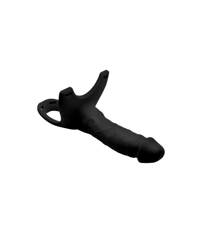 XR Brands Hollow Silicone Dildo Strap-On 26cm – Enhance & Perform Better!