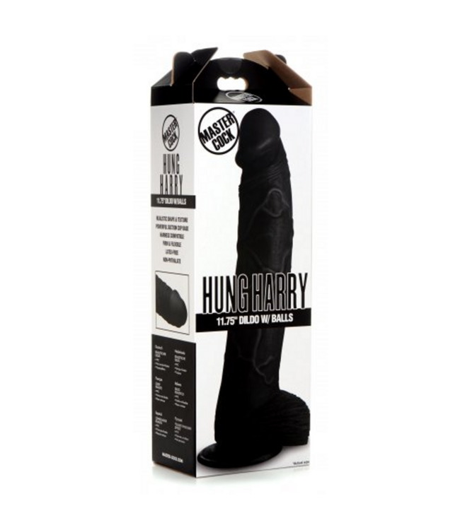 XR Brands Hung Harry 32.4 cm Realistic Dildo - Ultimate Pleasure with Suction Base