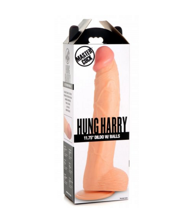XR Brands Realistische Hung Harry Dildo 32,4 cm – Met Zuignap voor Intens Plezier
