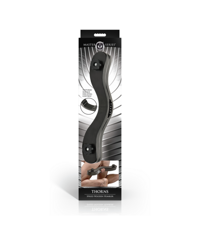 XR Brands Doren Schwarz Nagelholz-Humbler – Ultimative Kontrolle und Komfort