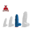 Fuck & Fist Realistischer Blau Dildo mit Hoden - 18 cm Einführbare Länge