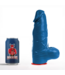 Fuck & Fist Freyr L - Realistische Dildo met Ballen - 18 cm Inbrengbaar - Blauw