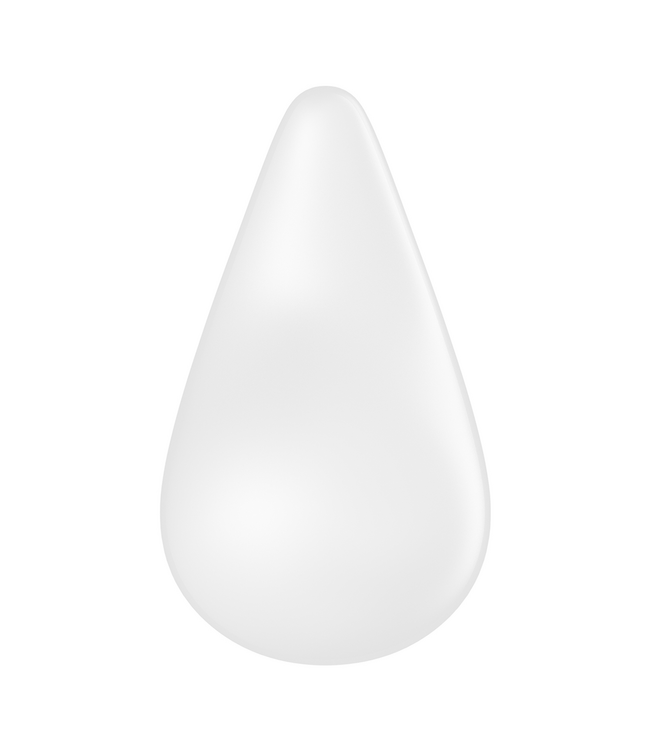 Satisfyer Dew Drop Waterproof Lay-on Vibrator - 12 Vibration Modes, USB Rechargeable