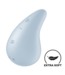 Satisfyer Dew Drop Lay-on Vibrator Blau | 12 Vibrationen & wasserdichtes Vergnügen