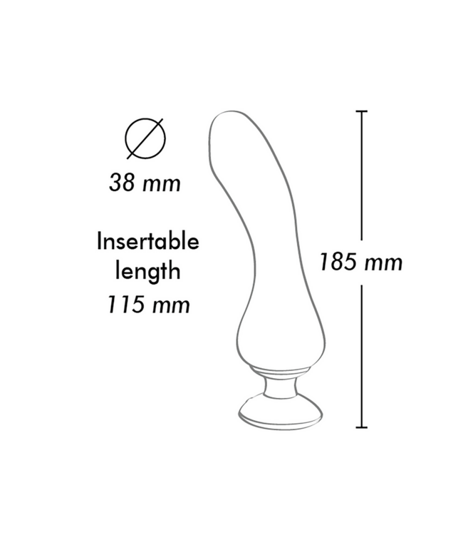 Shunga SANYA™ Black Vibrator – Luxurious, Ergonomic Pleasure for Women
