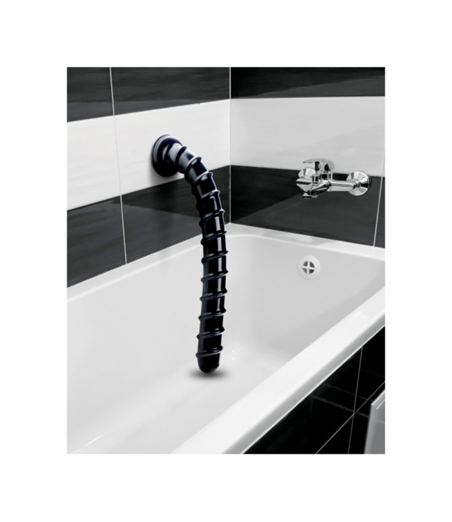 XR Brands Wervel Snake 48.3 cm - Textured PVC Dildo for Ultimate Sensation