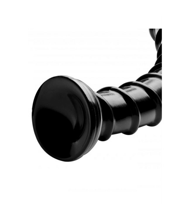 XR Brands Wervel Snake 48.3 cm - Textured PVC Dildo for Ultimate Sensation