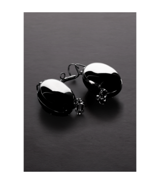 Steel by Shots Intense Evil Ball Stretcher & Crusher - Voor Veilige Testikel Marteling