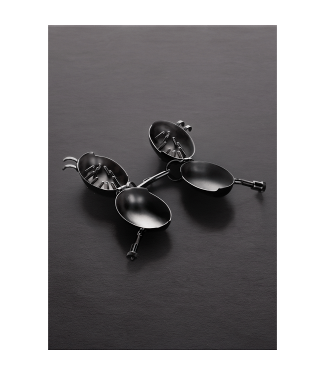 Steel by Shots Evil Shells CBT Hodenstrecker und Crusher – Sicherheit und Komfort