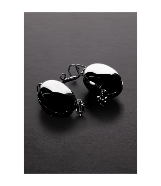 Steel by Shots Intense Evil Ball Stretcher & Crusher - Voor Veilige Testikel Marteling