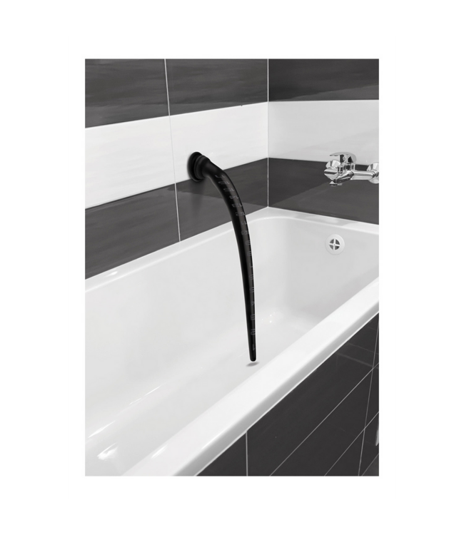 XR Brands Intensiver Silikonschlauch 46 cm – Pulsierende Stimulation für Komfort