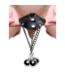 XR Brands Spiked Leather Parachute Ball Stretcher | Adjustable & Secure