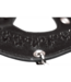XR Brands Parachute Ball Stretcher mit Spikes aus Leder – Verstellbar & Robust