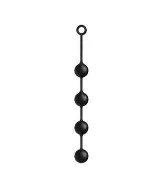 Boneyard Ass Ballz Silicone Anal Beads with Grip Handle - 21 cm, Hypoallergenic