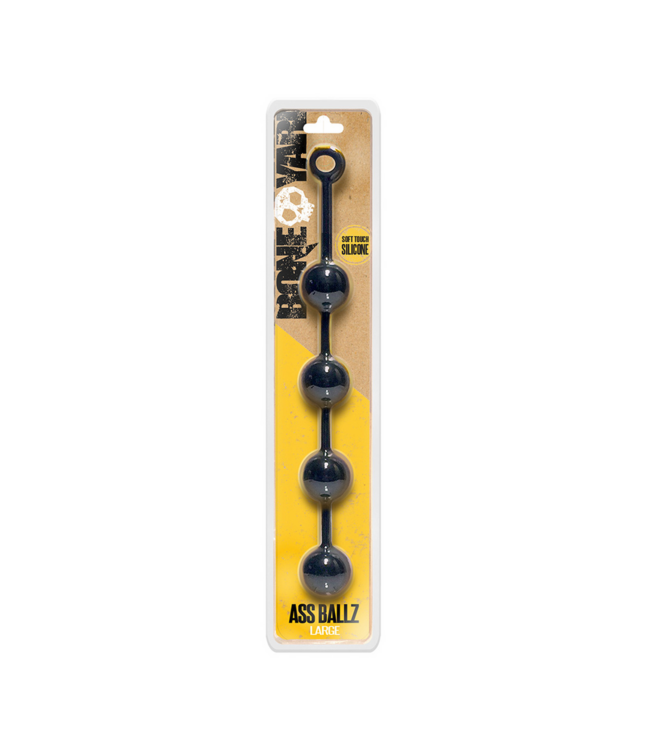 Boneyard Ass Ballz Baller XL - Hypoallergene Siliconen Anale Parels met Grip