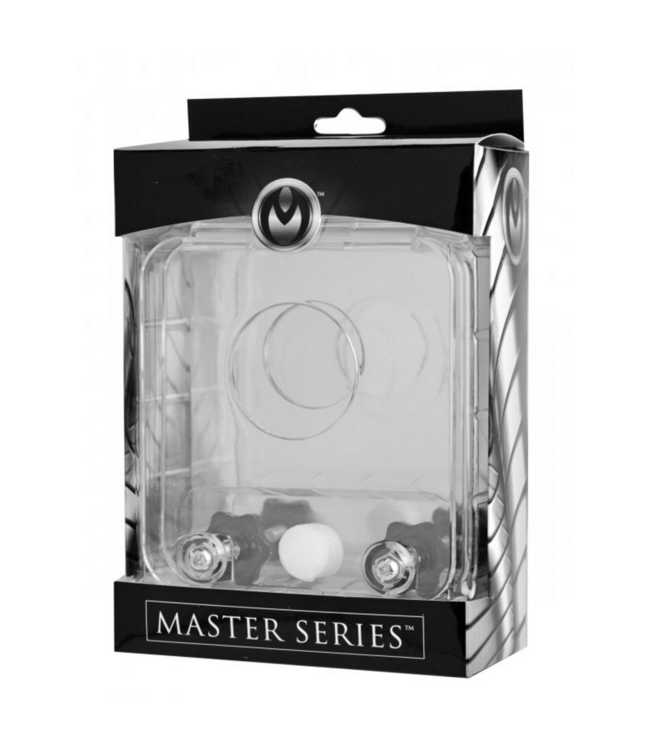 XR Brands Ultimate Acrylic Penis and Ball Crusher for Intense Sensation