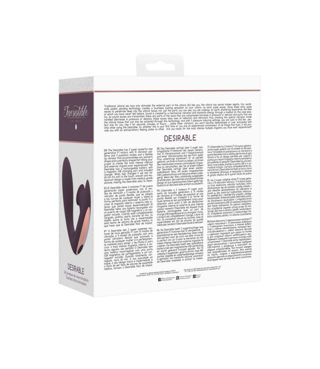 Irresistible Begehrenswerter G-Punkt Vibrator – Flexibel, kraftvoll & wasserdicht