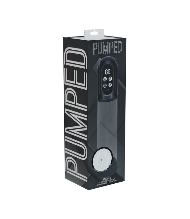 Pumped Engage Waterproof Penis Pump for Strong, Safe Erections & Comfort
