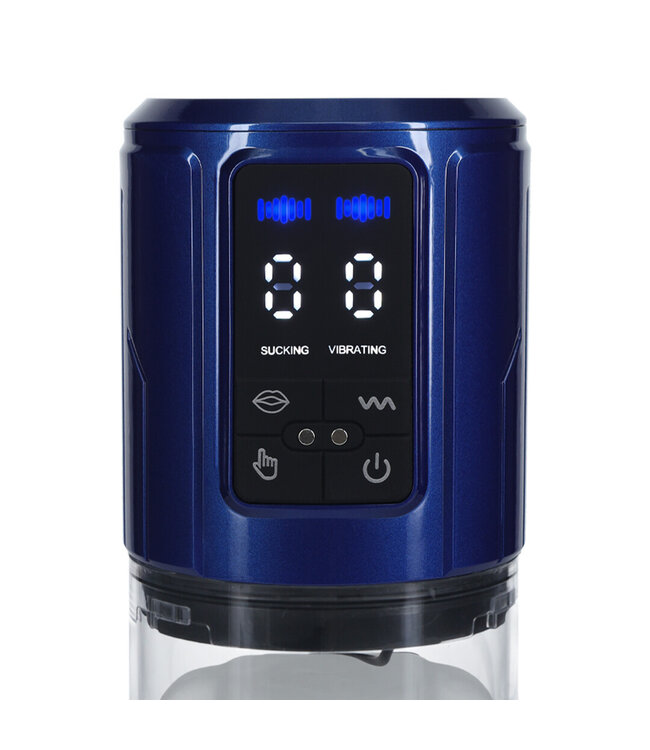 Pumped UltraLift Automatic Waterproof Masturbator Pump - Blue Edition
