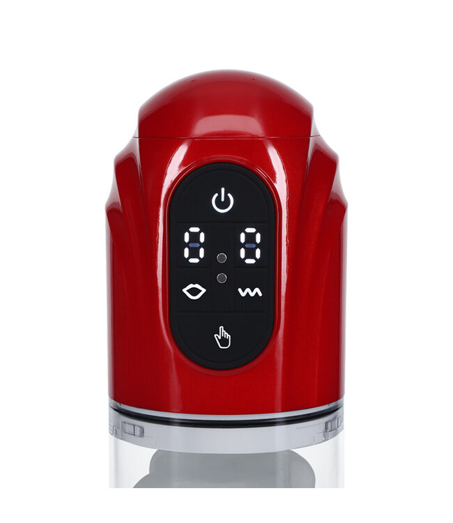 Pumped Technothrust Automatische Waterdichte Masturbatorpomp voor Intense Stimulatie