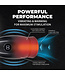 Pumped Virtuo Gun Metal Masturbator Pump - Powerful Vibration & Heat