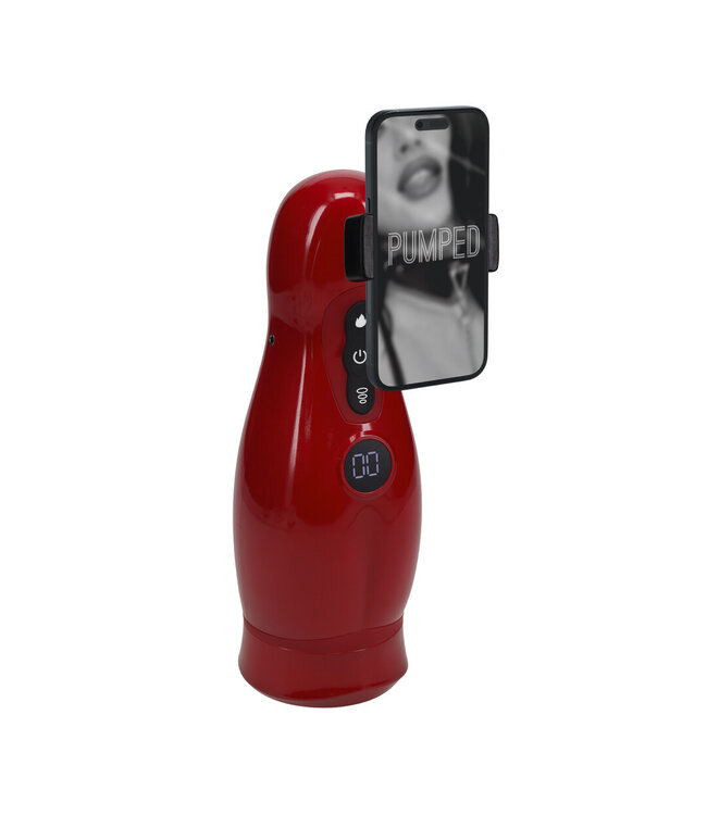 Pumped Virtuo Red Suction & Vibration Masturbator – Ultimate Pleasure & Comfort