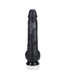 RealRock RealRock Extra Large Dildo 29 cm - Schwarz mit Saugnapf und Adern