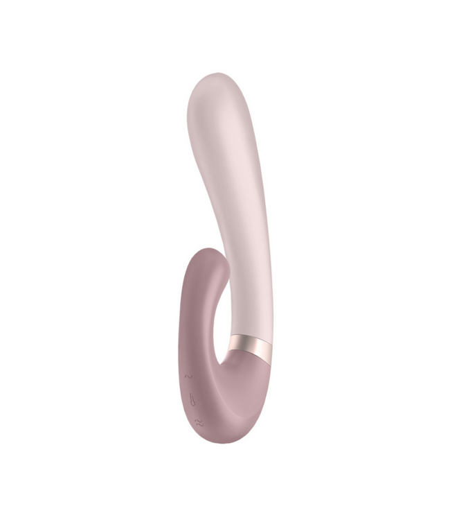 Satisfyer Satisfyer Heat Wave: Erwärmender Vibrator mit G-Punkt & Klitorisstim.