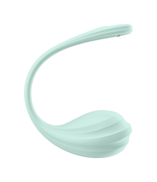 Satisfyer Smooth Petal Connect Mint: Waterproof App-Controlled Couples Vibrator