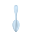 Satisfyer Satisfyer Smooth Petal Connect Vibrator Blauw – Draadloze Verwennerij met App
