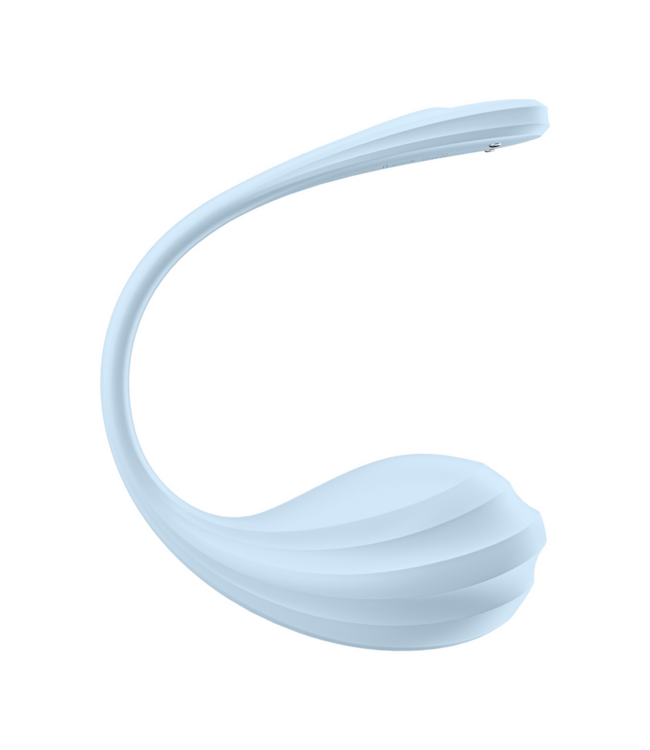Satisfyer Satisfyer Smooth Petal Connect Vibrator Blauw – Draadloze Verwennerij met App