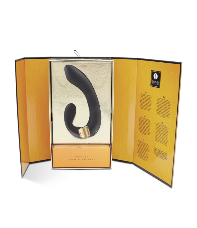Shunga MIYO G-Spot Vibrator Zwart - Voor Krachtige Orgasmes en Ultiem Genot