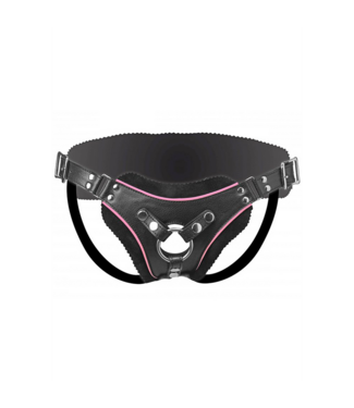 XR Brands Flamingo Vegan Low Strap-On Harness | Adjustable & Stylish 9 cm