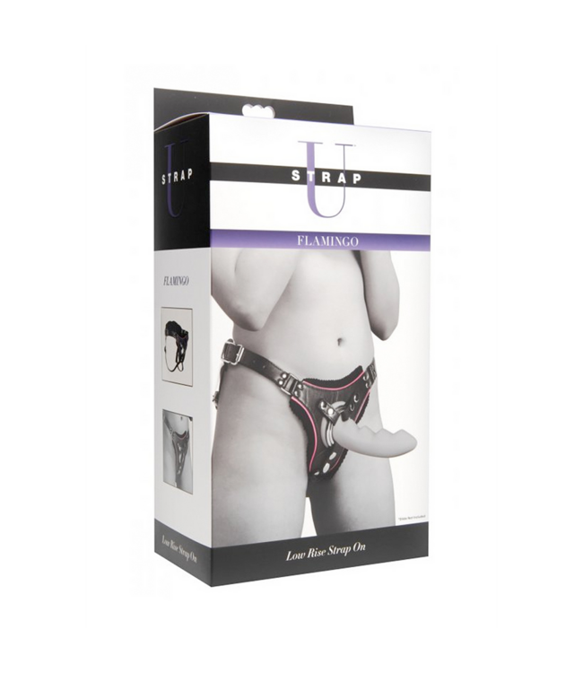 XR Brands Flamingo Vegan Strap-On 9 cm | Verstellbar, stilvoll und nachhaltig