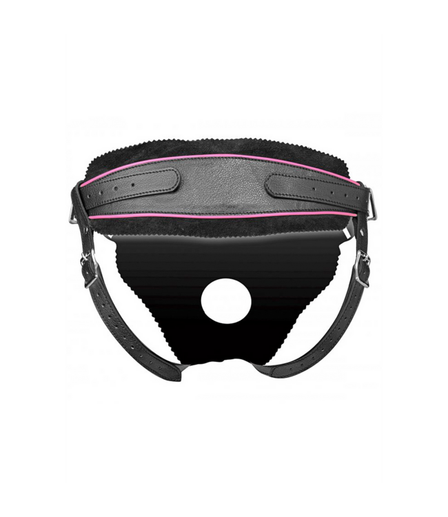 XR Brands Flamingo Vegan Strap-On 9 cm | Verstelbaar & Stijlvol met Roze Accenten