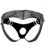 XR Brands Verführerisches Korsett-Stil Strap-On-Harness mit Dildo – Luxus & Komfort