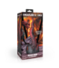 XR Brands Verken de Dragon Tongue Siliconen Dildo 24,4 cm – Luxe Rood/Zwart Sensatie