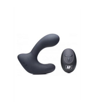 XR Brands Silikon Prostatastimulator mit 10 Geschwindigkeiten & Fernbedienung