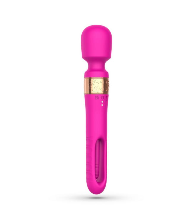 Crushious Big Ben Dual Wand Massager Pink – 7 Vibrationen für intensives Vergnügen