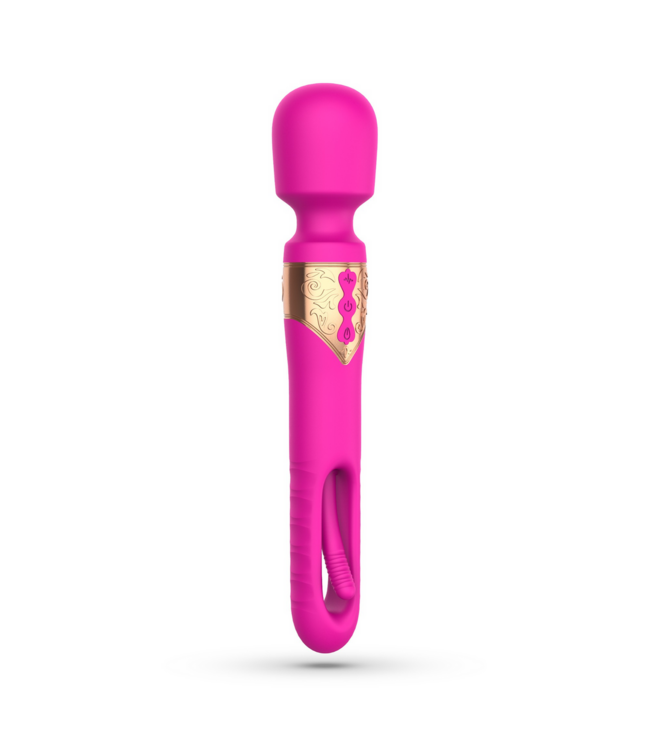 Crushious Big Ben Dual Wand Massager Pink – 7 Vibrationen für intensives Vergnügen