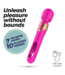 Crushious Big Ben Dual Wand Massager Pink – 7 Vibrationen für intensives Vergnügen
