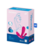 Satisfyer Top Secret Plus Pink Vibrator - Powerful Ribbed Pleasure & App Control